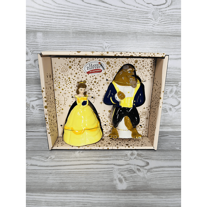 Salero y Pimentero La Bella y la Bestia 2