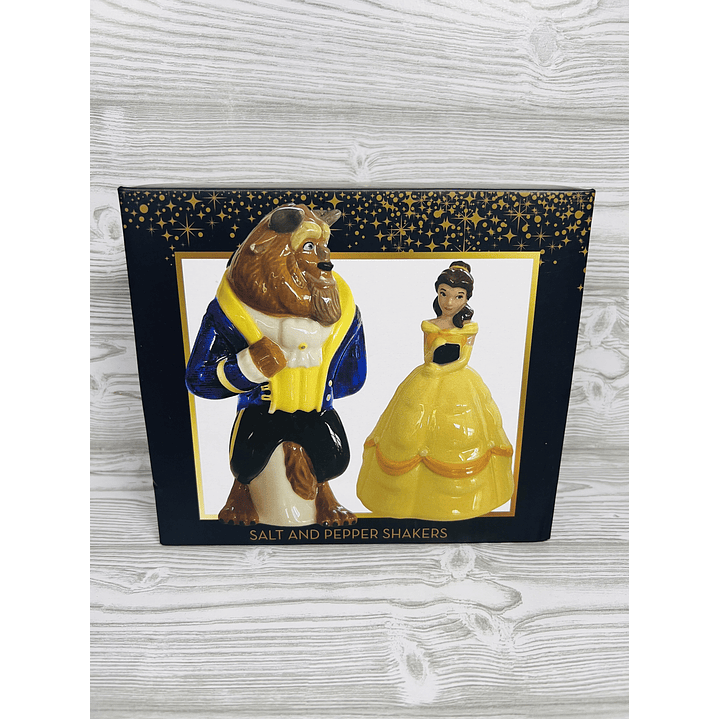Salero y Pimentero La Bella y la Bestia 5