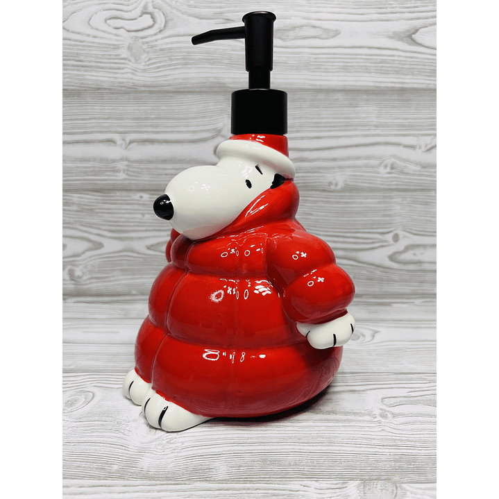 Jabonera Snoopy Navidad 4