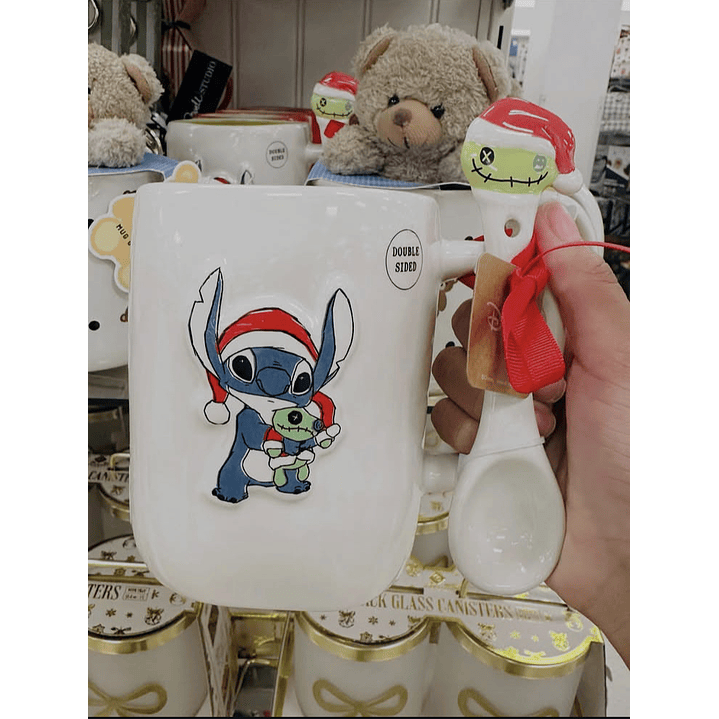 Tazón Stitch Navidad 1