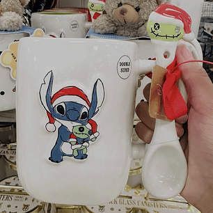 Tazón Stitch Navidad