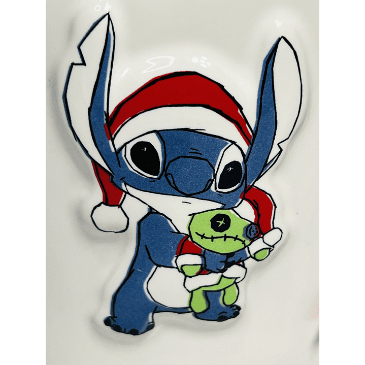 Tazón Stitch Navidad 6