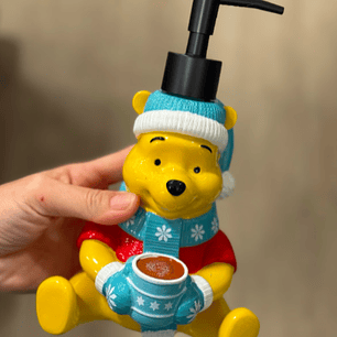 Jabonera Winnie the Pooh Navidad
