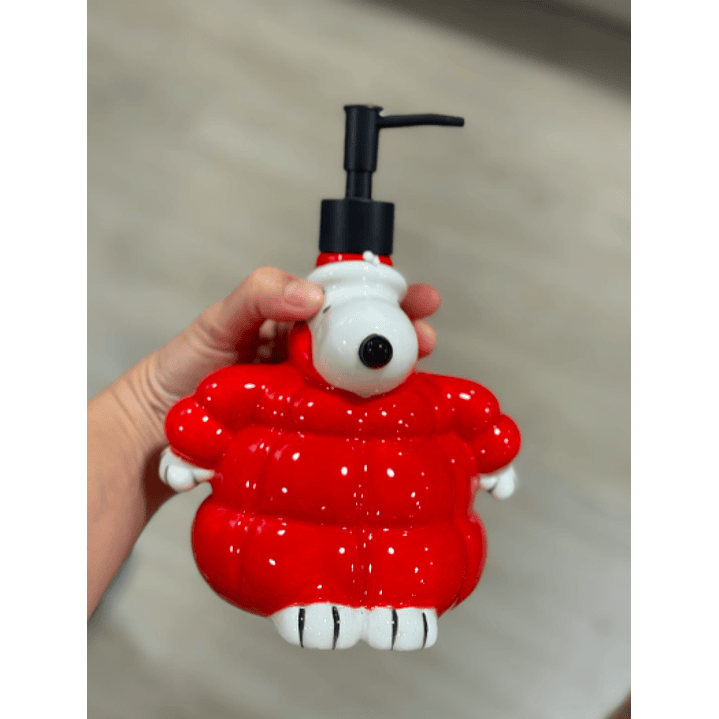 Jabonera Snoopy Navidad 1