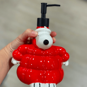Jabonera Snoopy Navidad
