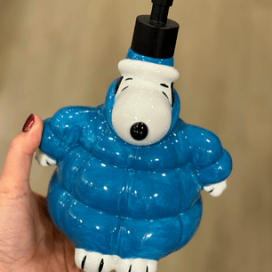 Jabonera Snoopy Navidad