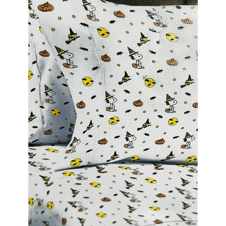 Sábanas Snoopy Halloween (2 plazas) 4