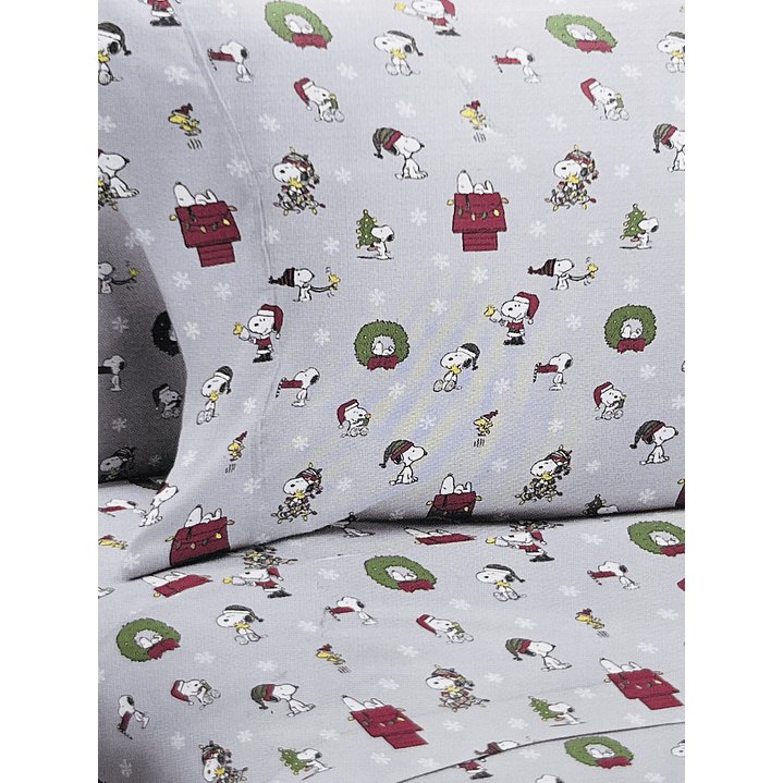 Sábanas Snoopy Navidad (2 plazas) 4