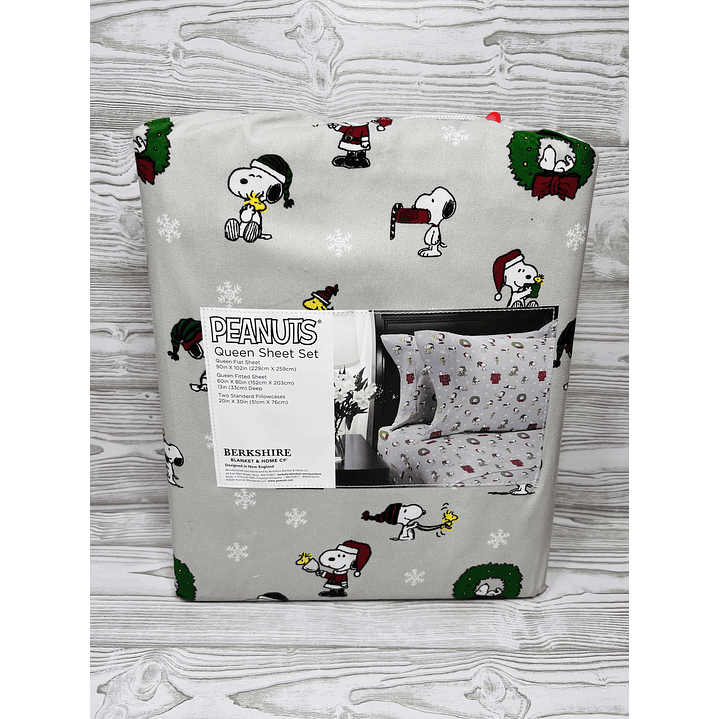 Sábanas Snoopy Navidad (2 plazas) 3