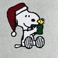 Sábanas Snoopy  Navidad/ (1 plaza y media) - Miniatura 6