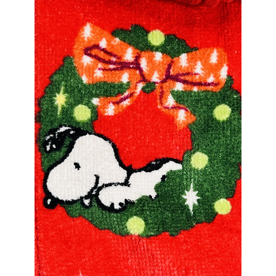 Pack toallas de mano Snoopy Navidad 6