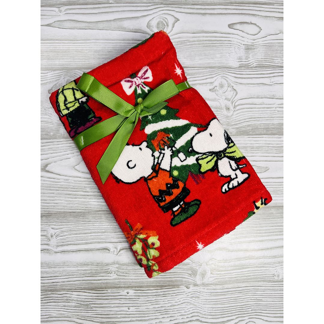 Pack toallas de mano Snoopy Navidad 1