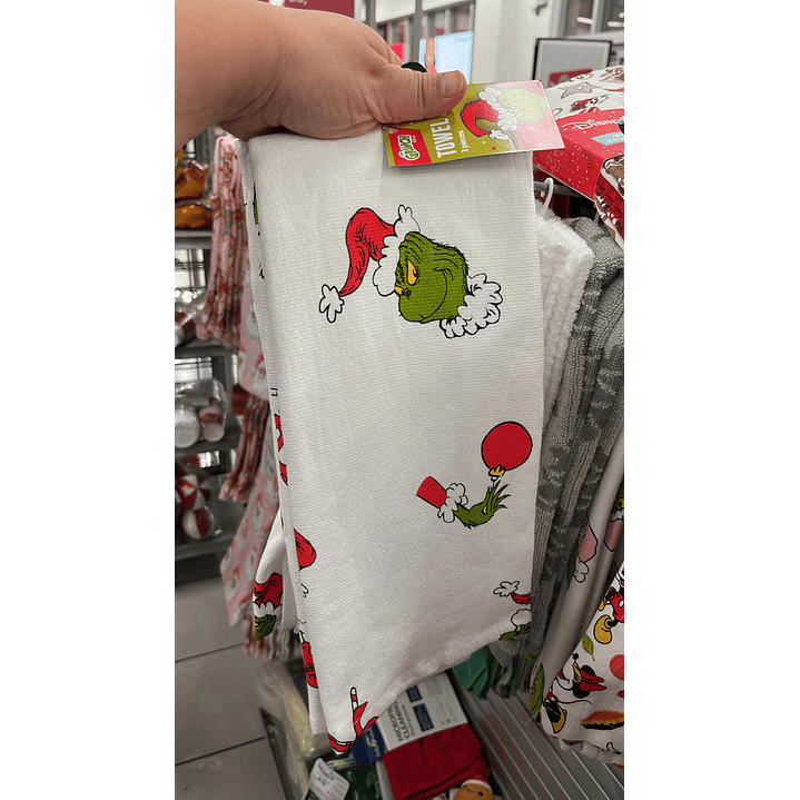 Pack paños de cocina Grinch 1