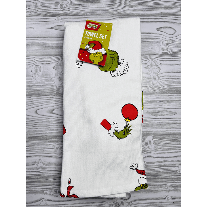 Pack paños de cocina Grinch 2