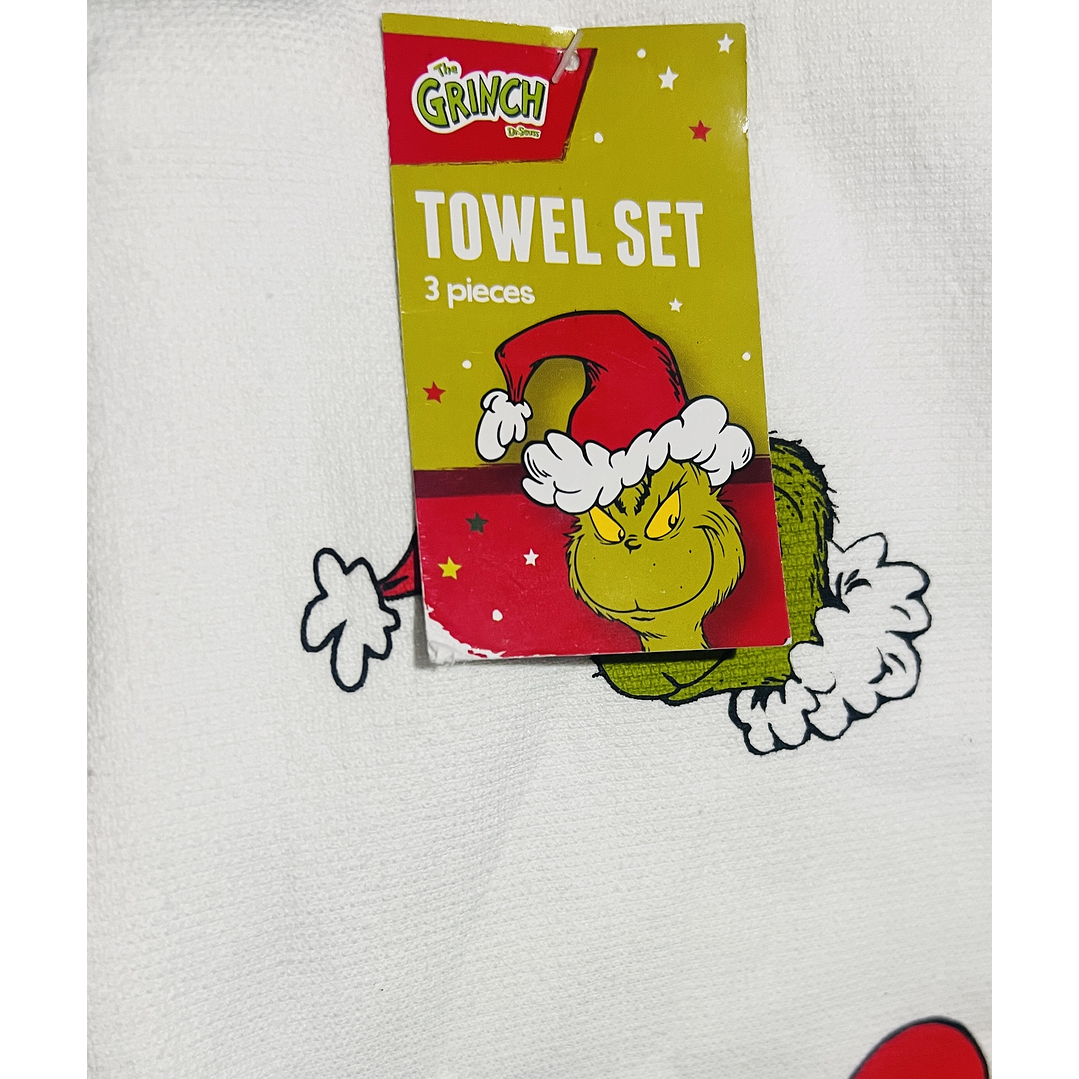 Pack paños de cocina Grinch 9