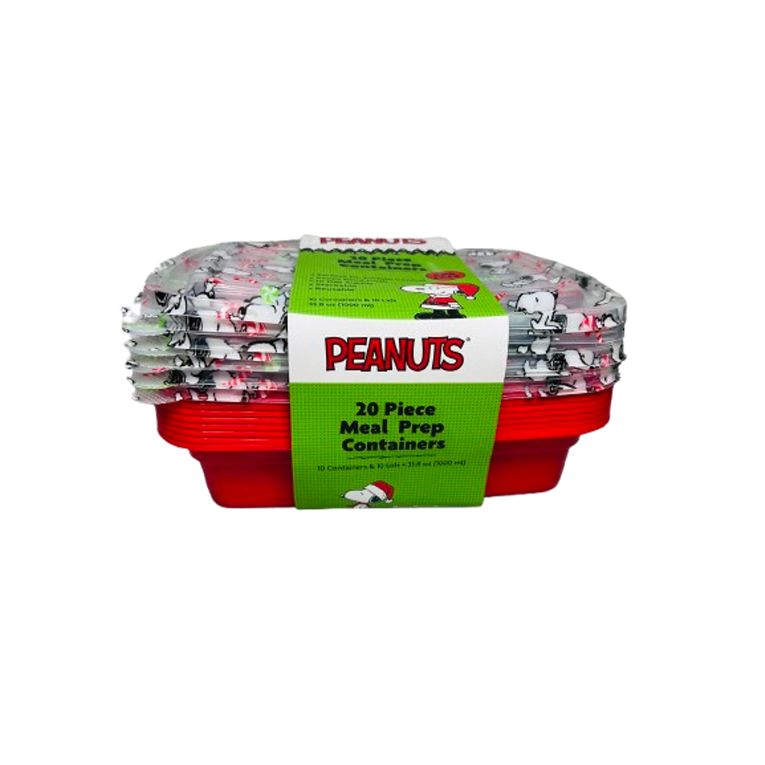 Set Tuppers Snoopy Navidad 8