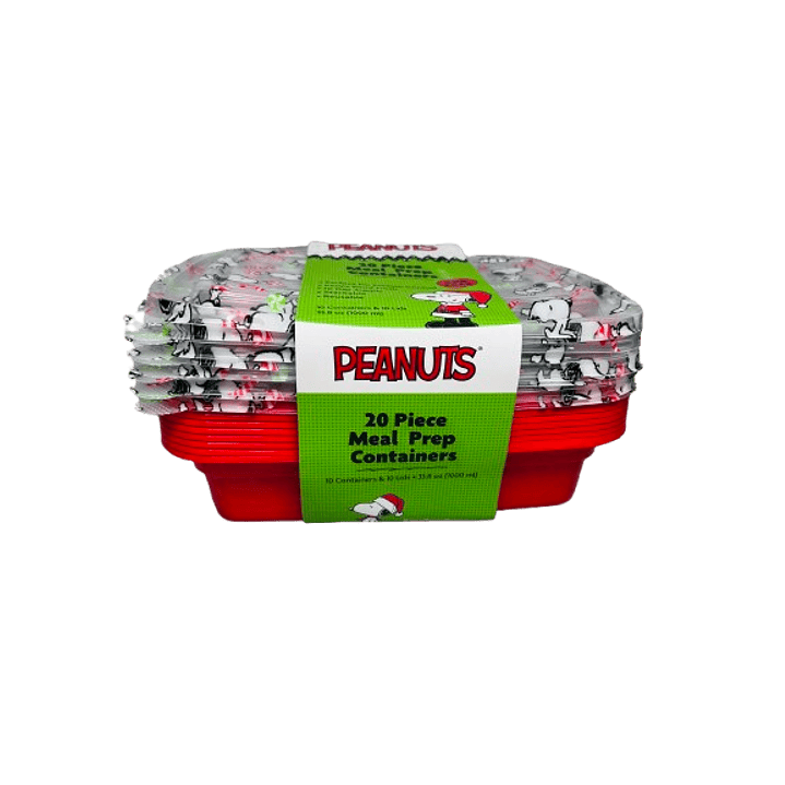 Set Tuppers Snoopy Navidad 8