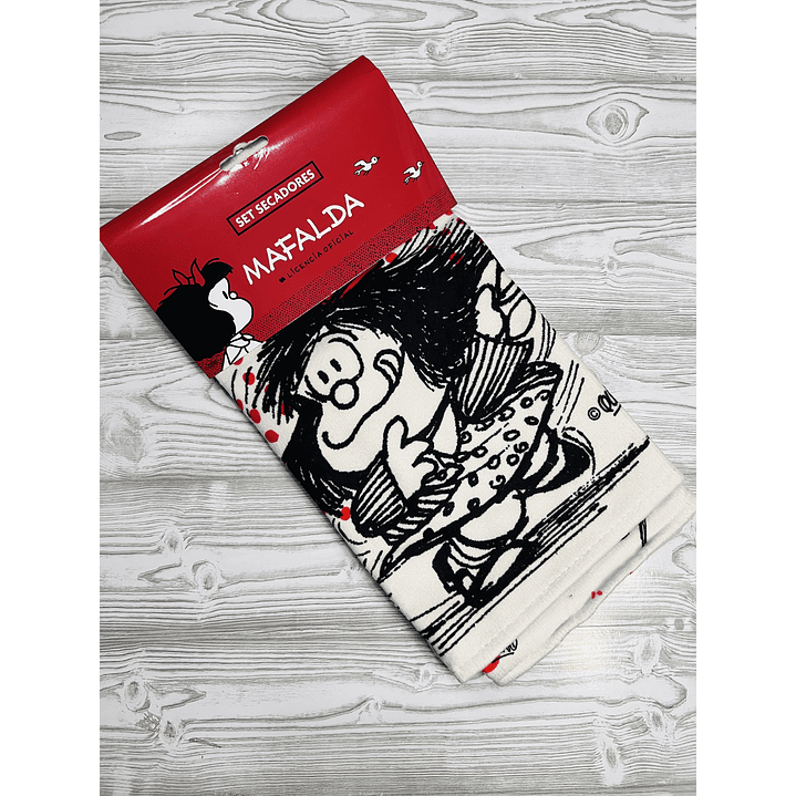 Pack paños de cocina Mafalda 3