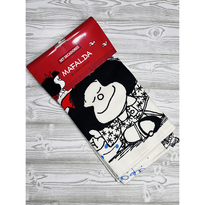 Pack paños de cocina Mafalda 3