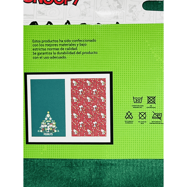 Pack paños de cocina Snoopy Navidad 10