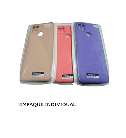 Funda  case protector flexible microfibra interna protector Motorola G9 Power 