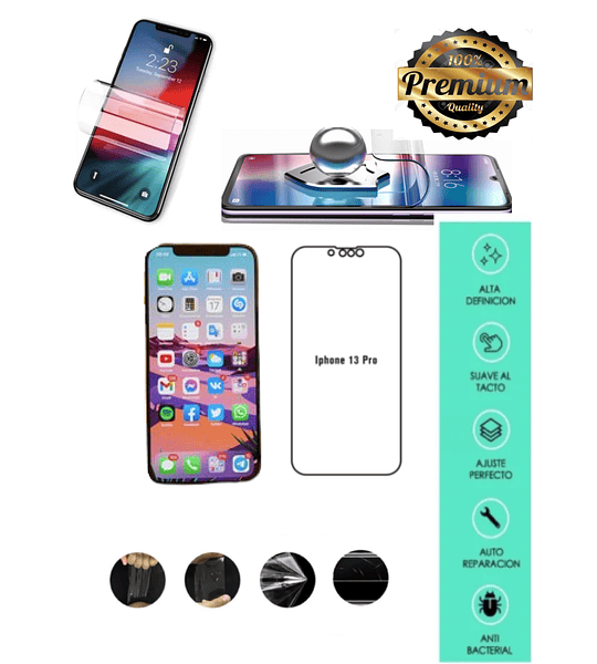 Protector Pantalla Hidrogel iPhone 13 Pro – LA TIENDA JAK