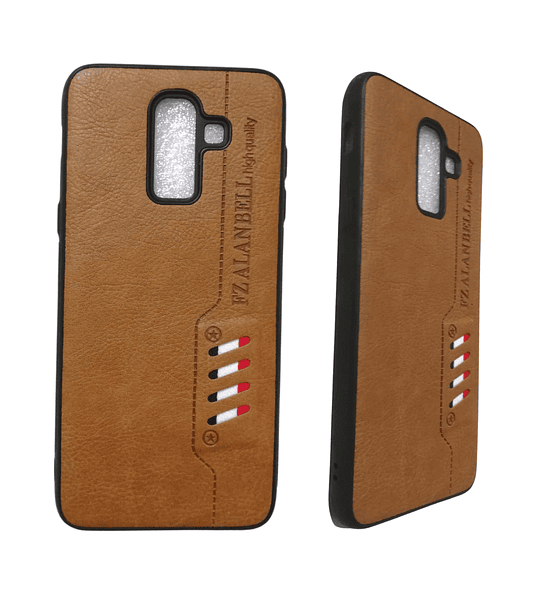 Funda Estuche Tipo Cuero Compatible Samsung J8 2018