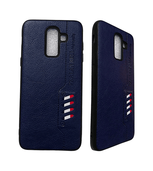 Funda Estuche Tipo Cuero Compatible Samsung J8 2018