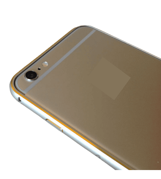 Bumper Aluminio Dorado Compatible Con iPhone 6