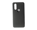 Funda Estuche Silicona Negro Compatible Motorola One Vision