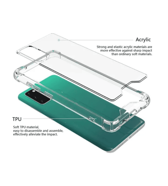 Funda Estuche Clean Bumper Compatible Motorola G8 Power