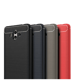 Funda Estuche Fibra Carbono Compatible Huawei Mate 10