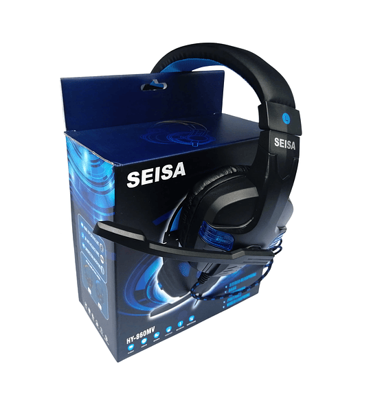 Diadema Audifonos Gamer Seisa HY-860MV