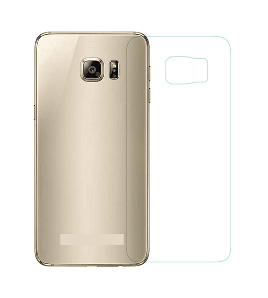 Protector Vidrio Trasero Compatible Samsung S6 Edge