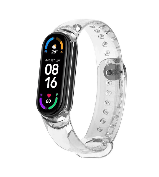 Pulsera Cambio De Color Para Mi Band 7 De Repuesto Correa