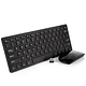 Combo Mini Teclado + Mouse Inalambrico Ejecutivo Premium