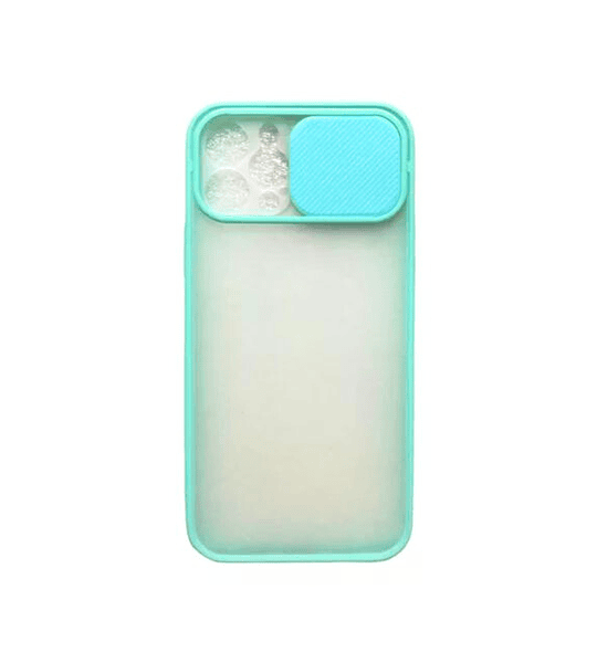 Funda Estuche Traslucido Matte Protector de Camara Compatible Con iPhone 12