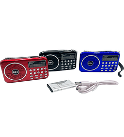 Radio Bolsillo Usb Fm| Am Recargable Teclado Premium SP-014AM