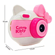 Camara Burbujas  Automatica Luces Y Sonido Para niñas Rosada