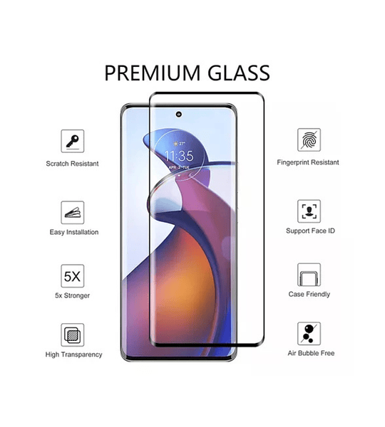 Vidrio Protector Completo Full Cover Curvo Xiaomi Note 13 Pro Plus