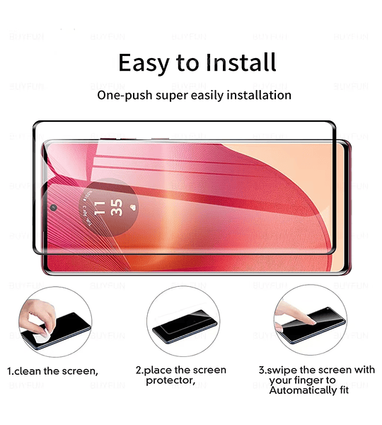 Vidrio Protector Completo Full Cover Curvo Xiaomi Note 13 Pro Plus