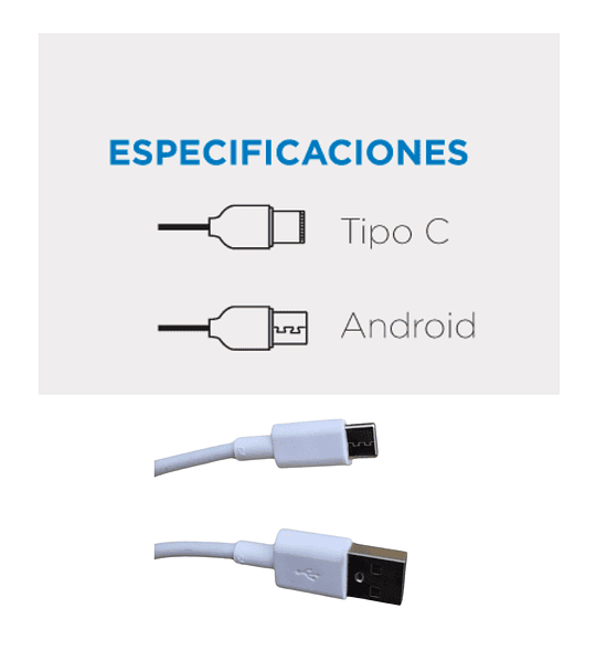 Kit Cargador Rápido Huawei: 5V/3A o 9V/2A