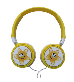 Auricular Diadema Niños Emoji Led Diseños Clases Virtuales
