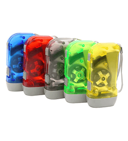 Linterna de Mano Recargable – Sin Pilas, Colores Variados