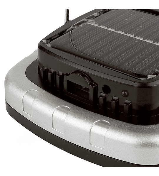 Lampara Luz Multifuncional Panel Solar Recargable 12 Horas s 0506