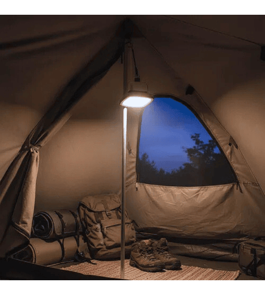 Lampara Luz Multifuncional Panel Solar Recargable 12 Horas s 0506