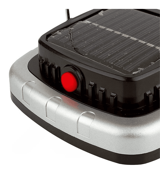 Lampara Luz Multifuncional Panel Solar Recargable 12 Horas s 0506