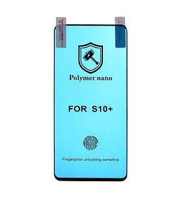 Vidrio Protector Pantalla polymer Curvo Irrompible samsung S10 plus