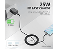 Cargador Adaptador 25W PD – USB-C Power Delivery