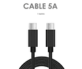 Cable Samsung USB-C de 5 A – 1m
